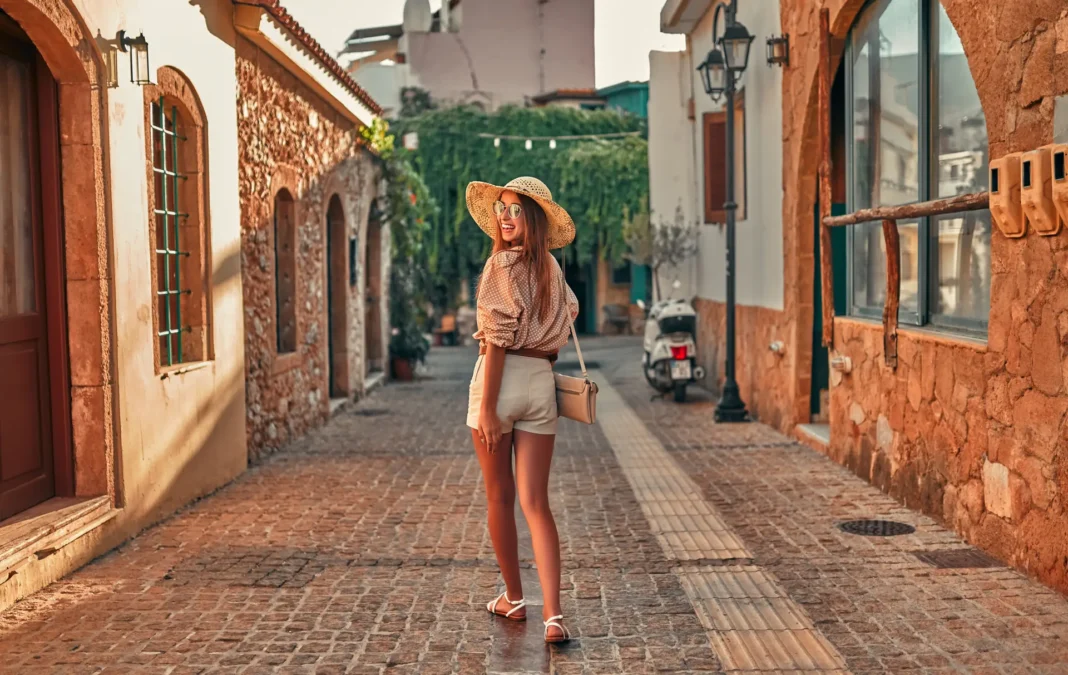tourist travel luggage