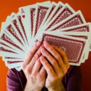 Deck of playing cards personally made